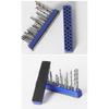 43 Holes Magnetic Hex Bit Holder Organizer For 1/4Inch Screwdriver Bit Storage Organizer Toolboxes Drill Bit Storage Box