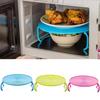 Multi Functional Microwave Oven Heating Layered Steaming Tray Double Layer Rack Bowls Holder Organizer Tool Kitchen Accessories