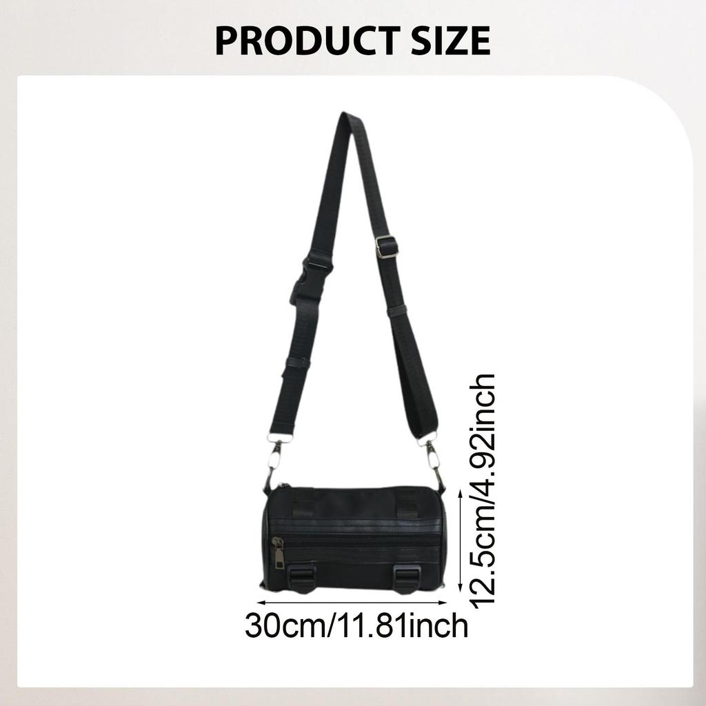 Male Travel Bucket Handbag Autumn Crossbody Bag for Traveling Women Men