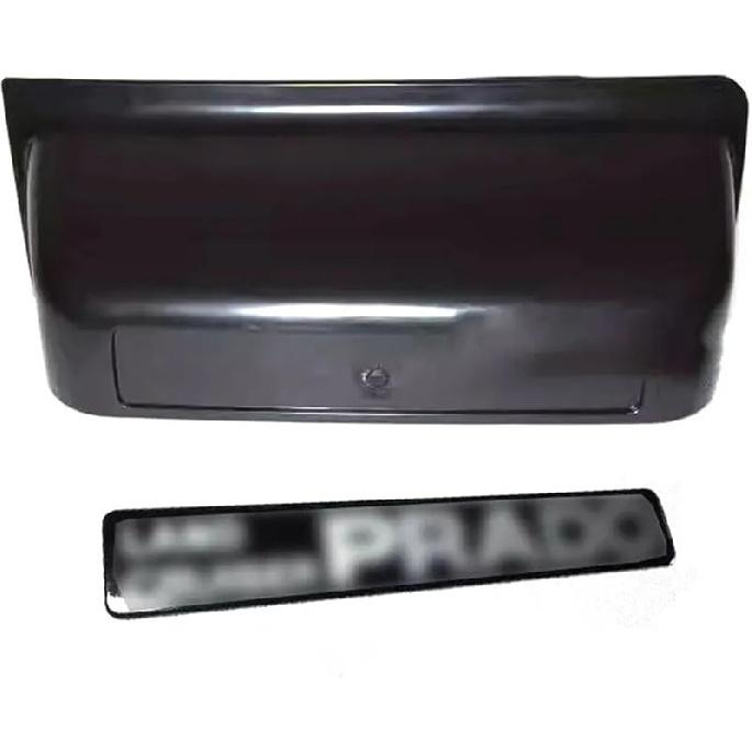 

Ручка двери багажника автомобиля Совместима с Land Cruiser Prado LC95 3400 1996-2002 Задний фонарь номерного знака в сборе Рамка(Тарелка и наклейка) Plate and Sticker