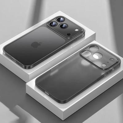 Luxus 0,3 mm-es ultravékony, kemény, matt PP tok iPhone 17 Air 16 15 14 Plus 13 12 11 17 Pro Max készülékekhez, átlátszó, ütésálló, vékony borítás