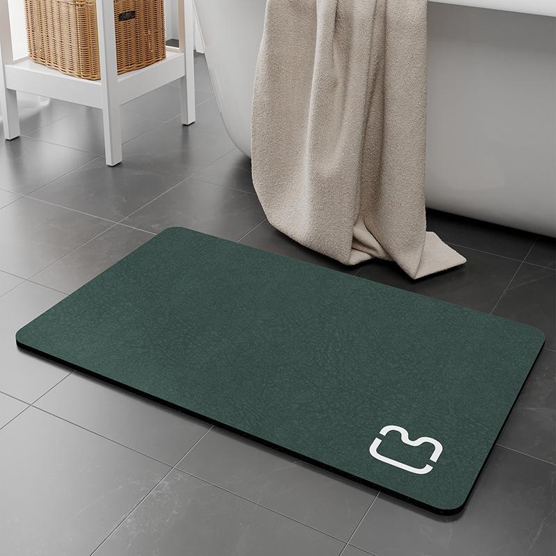 Diatomaceous Earth Bathroom Slip-resistant Mat Toilet Moisture-wicking Mat Toilet Bathroom Bathroom Quick Drying Foot Mat Toilet Door Mat