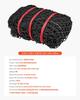 Round Bale Hay Net, 1.8 x 1.8 x 1.8 m, 38.1 x 38.1 mm Holes, PE Material, Knotless Design, with Zip Ties, Needle Shuttle, Repair Twine and Storage