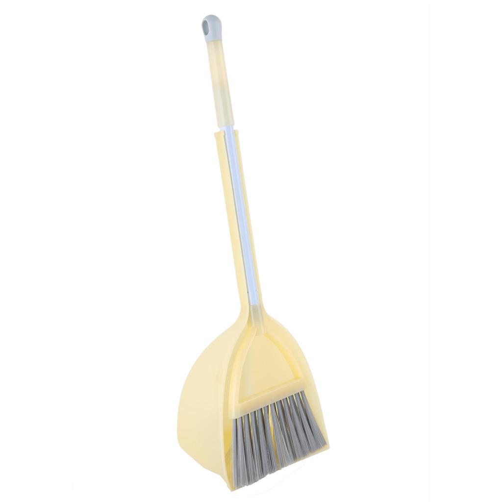 Kworld Jinhuida Children's Soft Bristle Broom and Dustpan Set