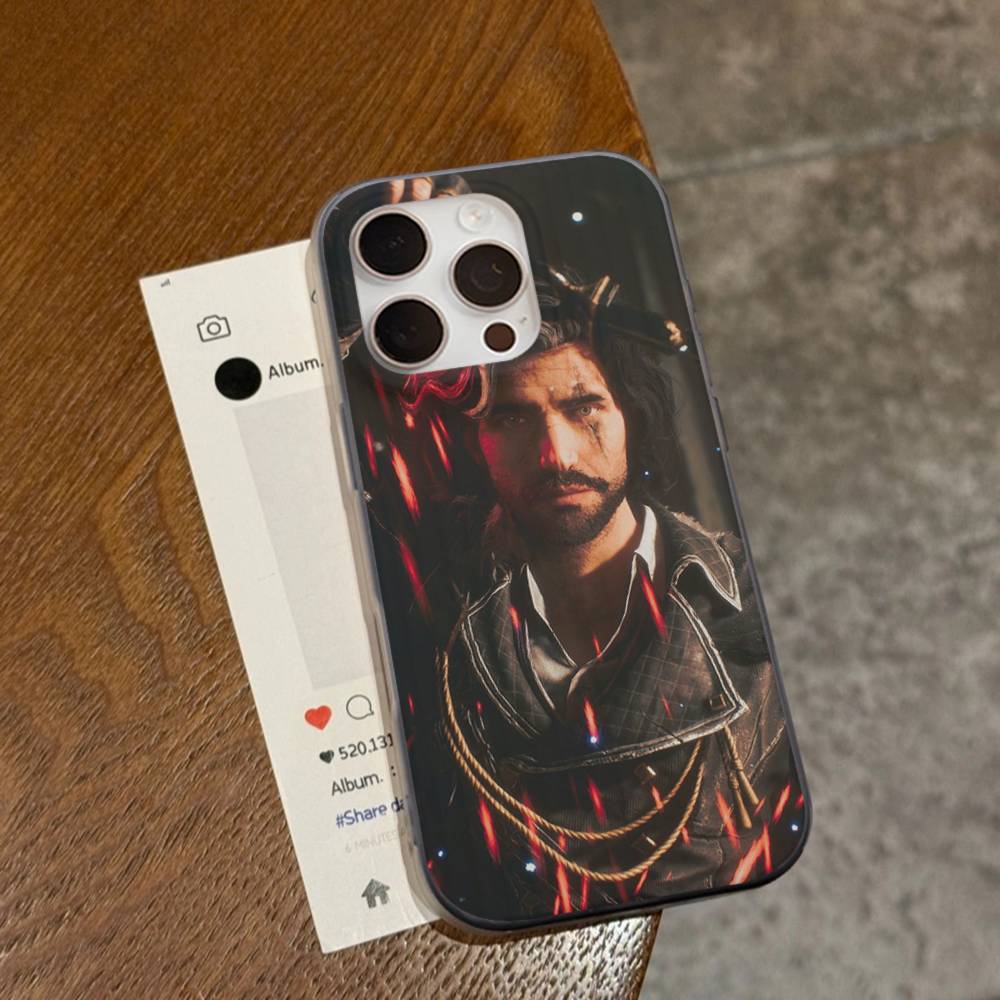 RPG Game C-Clair O-Obscur E-Expedition 33 Phone Case For IPhone 17 16 15 14 Plus 13 12 11 Pro Max Pro Wave Corrugated Cover