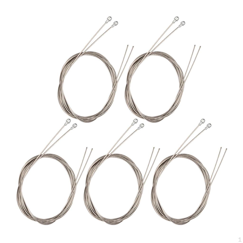 5Pcs Stainless Steel Bicycle Inner Brake Cable Repair Tool Replacement Shifting Protection