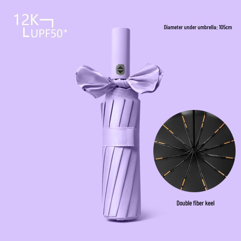 Customizable 72-Bone Automatic Sunshade Umbrella with Sunscreen Protection for Men and Women, Suitable for All Weather Conditions.