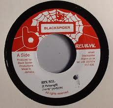 

7inch Record DAVID JAHSON - Six Nil none Blackspider UK Reggae, Ska & Dub Used