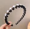 Broken Hair Organizer Lazy Person Hair Clip Broken Bangs Pearl Hairpin Wavy Headband Wash Face Fashion Trends