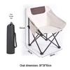 Portable Outdoor Folding Moon Chair