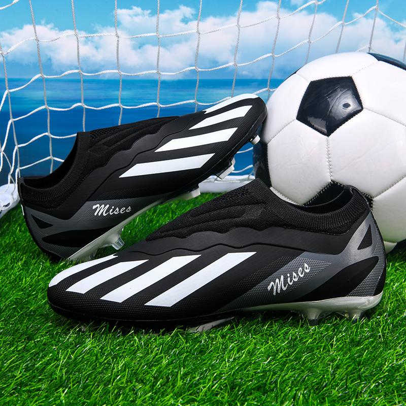 

2025 Мода Gripknit Phantom GX Elite FG Противоскользящая Износостойкая Ткань Коротковолокнистый Длинноволокнистый Резина Натуральный Газон Футбол 45 чёрный