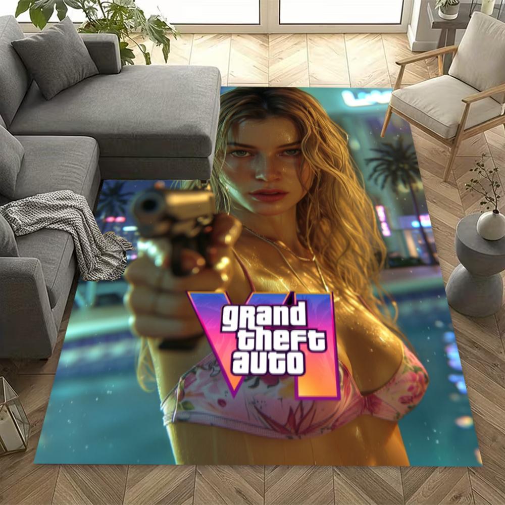 Grand Theft Auto Most Area Rug Perfect For Dining Room Foyer Kitchen Decorate Room Antislip Rug Decorate Offices Wedding Party Gift