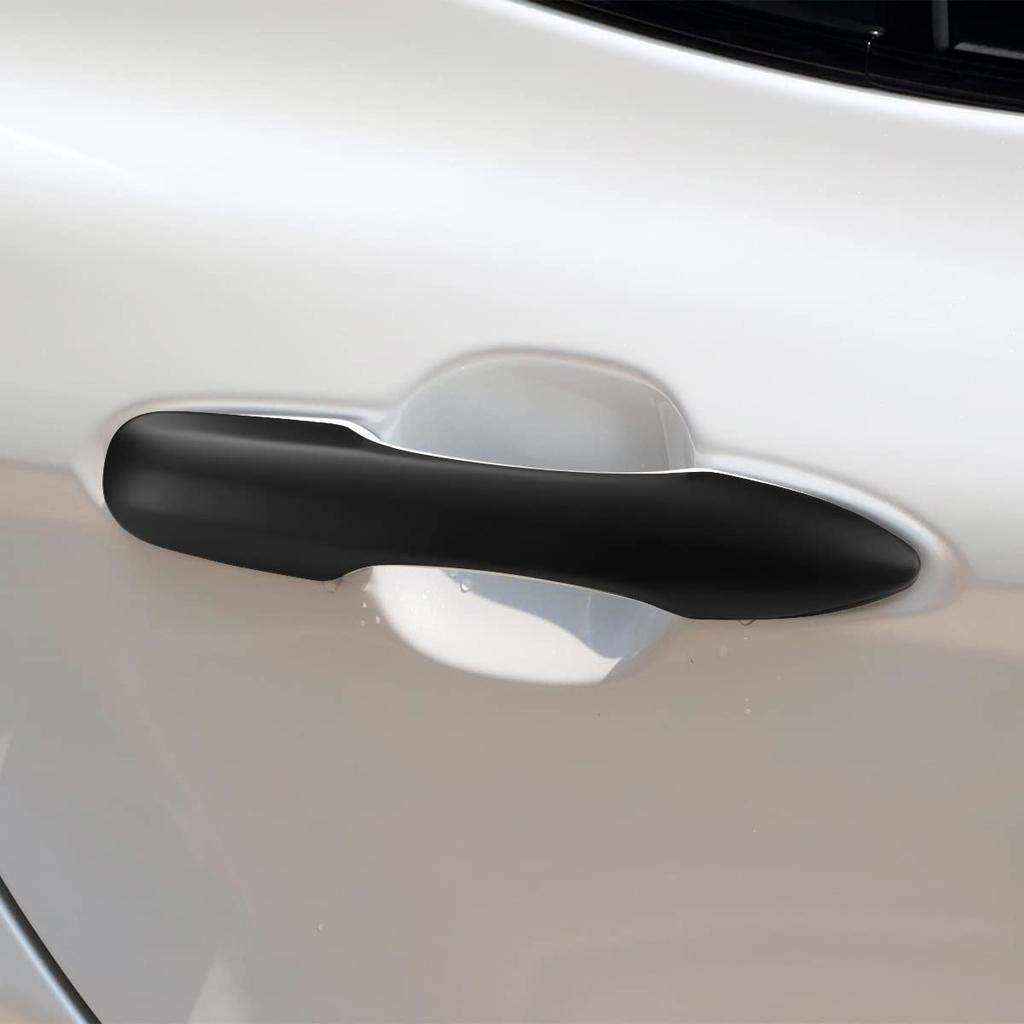 Marchfa Door Handle Covers for Prius 50 80 70 Series Fits Toyota Prius 50 80 70 Made of ABS Custom exterior decorative 4 pieces Matte black