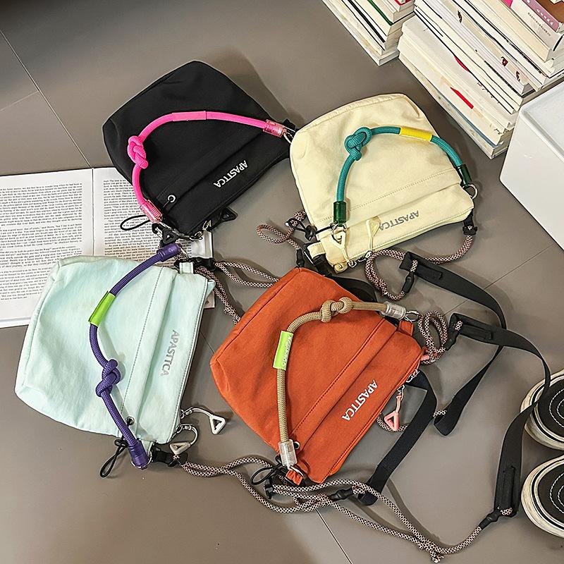 Tide cool locomotive neutral mountain hiking small satchel new men's and women's shoulder messenger bag