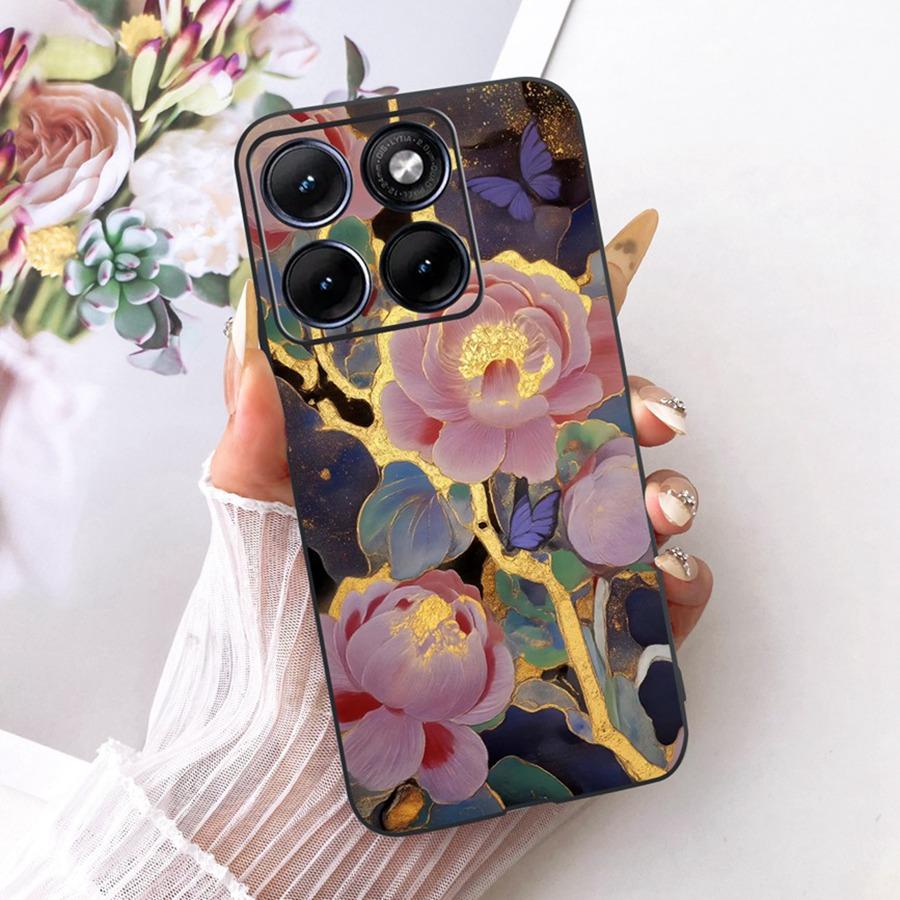 Case For Motorola Edge 70 Fusion Phone Cover Butterfly TPU Soft Silicone Cases For Moto Edge70 Fusion XT2605-1  Bumper 6.78''