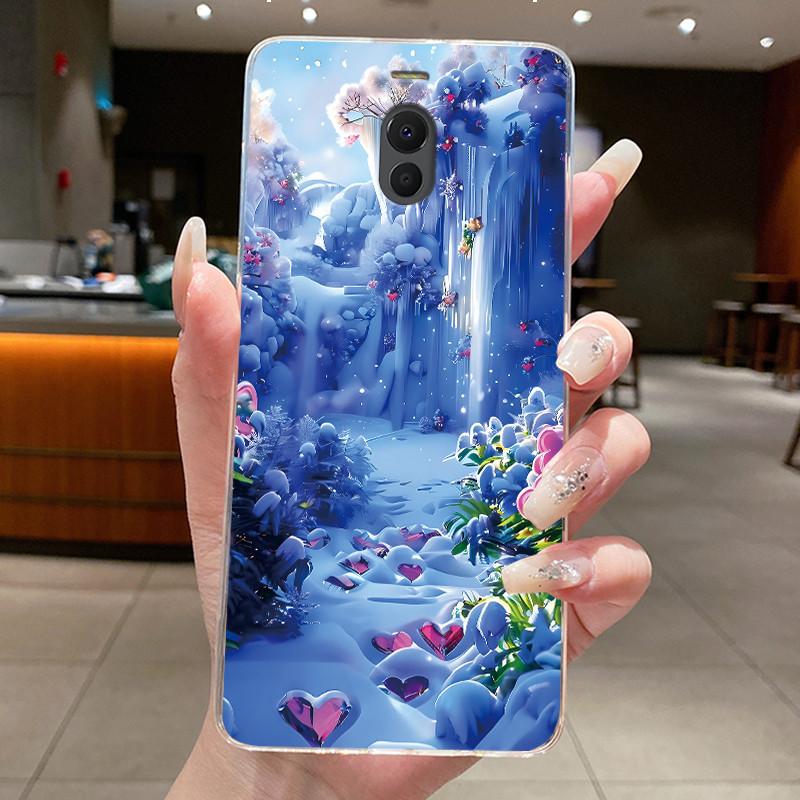 Casing For Meizu M6 Note M6 M6T Case Aesthetic Fashion Cute Cat Astronaut Soft Silicone Back Cover Transparent TPU Phone Case