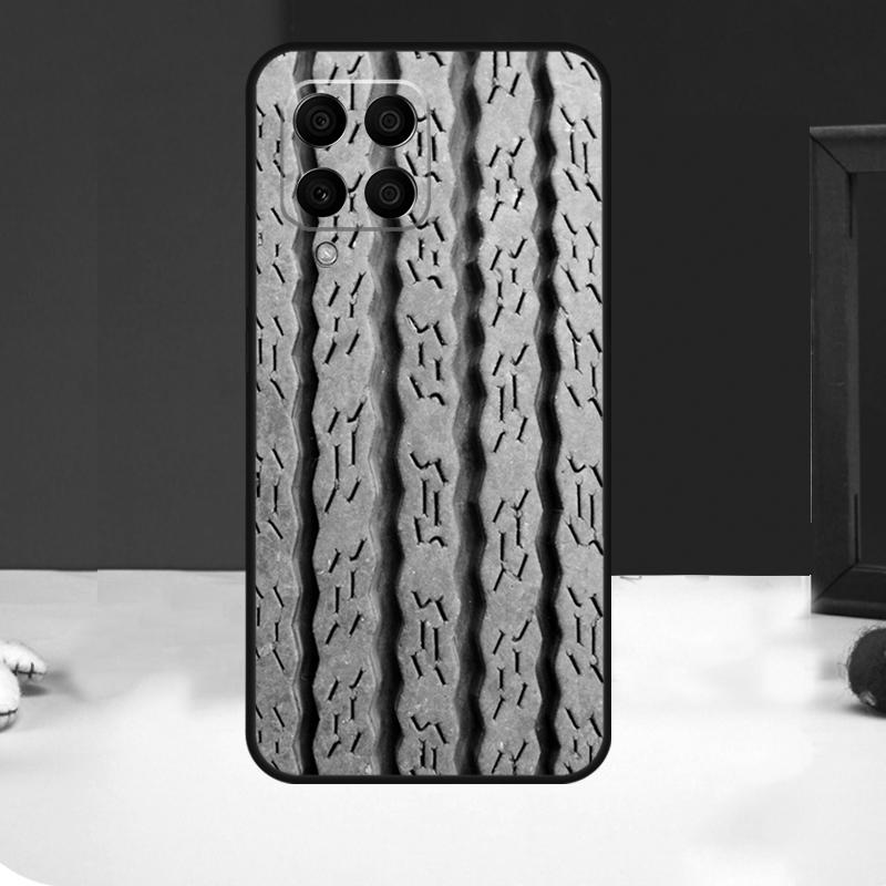Tire Tread Wheel Case For Samsung Galaxy M11 M21 M31 M14 M34 M54 M12 M32 M52 M15 M13 M16 M36 M56 M53 M35 M55