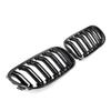Front Bumper Grilles For BMW 3 Series E92 E93 2010-2013 Double Line Style Dual Slats Grills