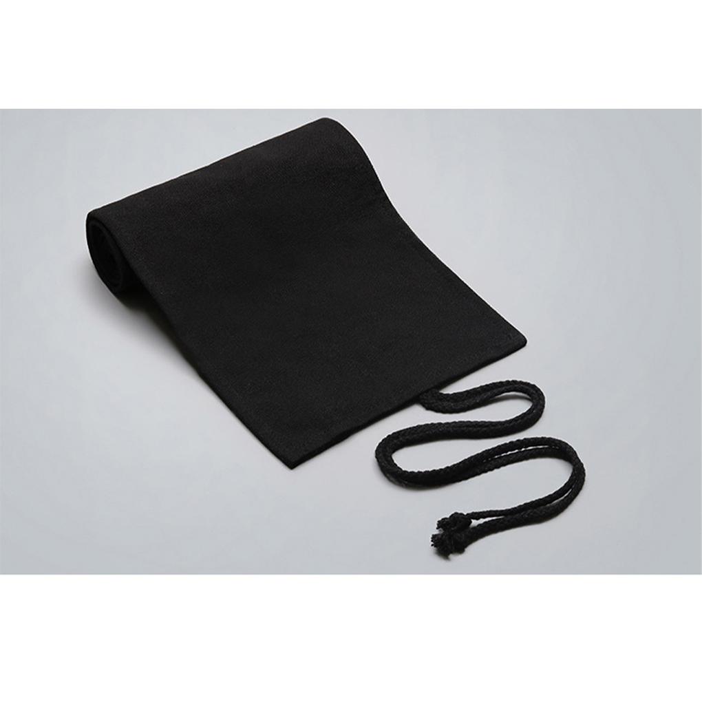 Polyester Canvas Made Pencil Bag For Stationery Storage - Large Capacity Waterproof Pencil Case