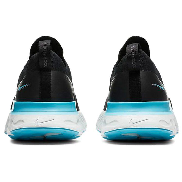 Nike React Infinity Run Flyknit 1 Sports Mesh, Textile Cushioning Slip Resistant Abrasion Resistant Low Top CT1499-001
