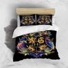 Classic Movie Elements Patterns Comforter Bedding Set,Duvet Cover Bed Set Quilt Cover Pillowcase,King Queen Size Bedding Set