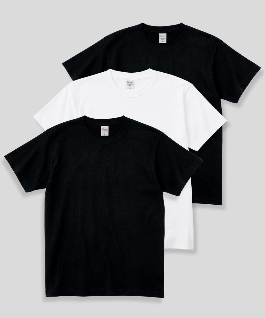 Peulinteuseuta [3Pack] 14-Count 7.4Oz Heavyweight Round Overfit Plain Short Sleeve T-Shirt