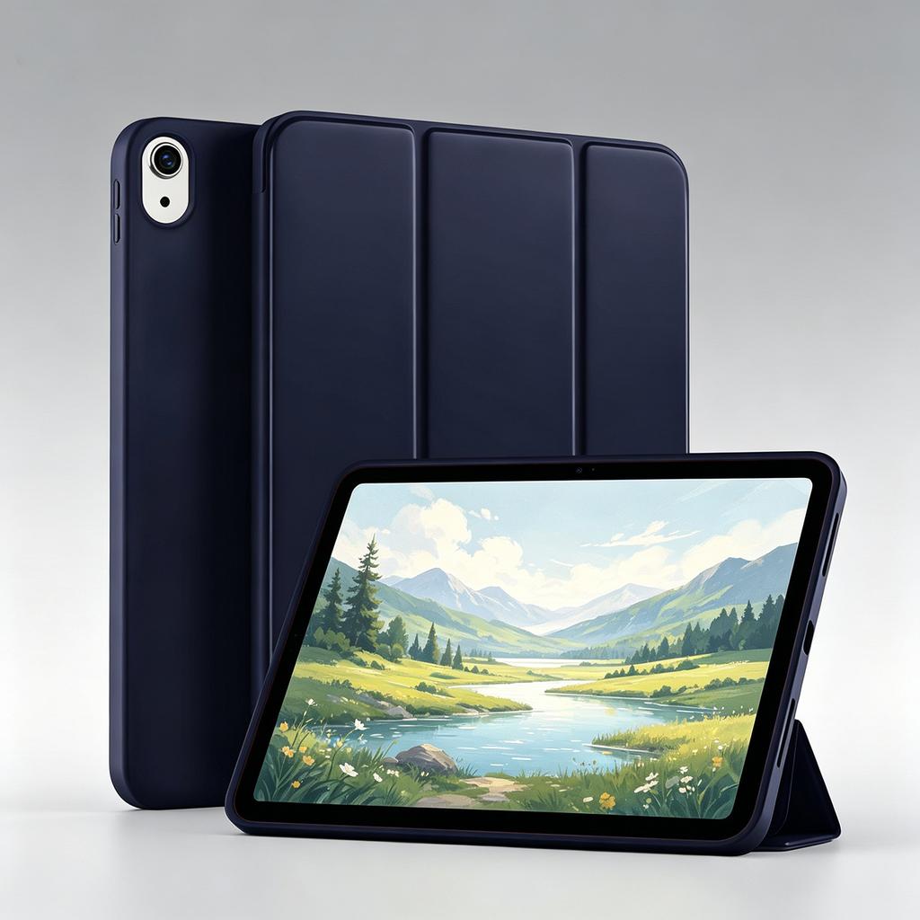 For iPad (A16) 11th Generation 11 / 10th Generation 10.9 , Magnetic Flip Smart Cover, Auto Wake/Sleep Tablet Case