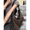 Hot Girl Fashion Leopard Print Tote Bag Women Vintage Large Capacity Underarm Bag Ladies Y2k Commute Shoulder Crossbody Bag 2025