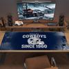 Dallas Cowboys Mauspad Großes Gaming-Tischkissen Rutschfestes Laptop-Tablet Großes Mauspadd XXL-Matte Mini-PC-Spielmatte Mit Verriegelungskante