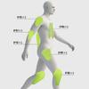 CE Certified Full Body Protective Gear Set Cycling Sports Back Knee Hip Elbow Shoulder Chest Pads