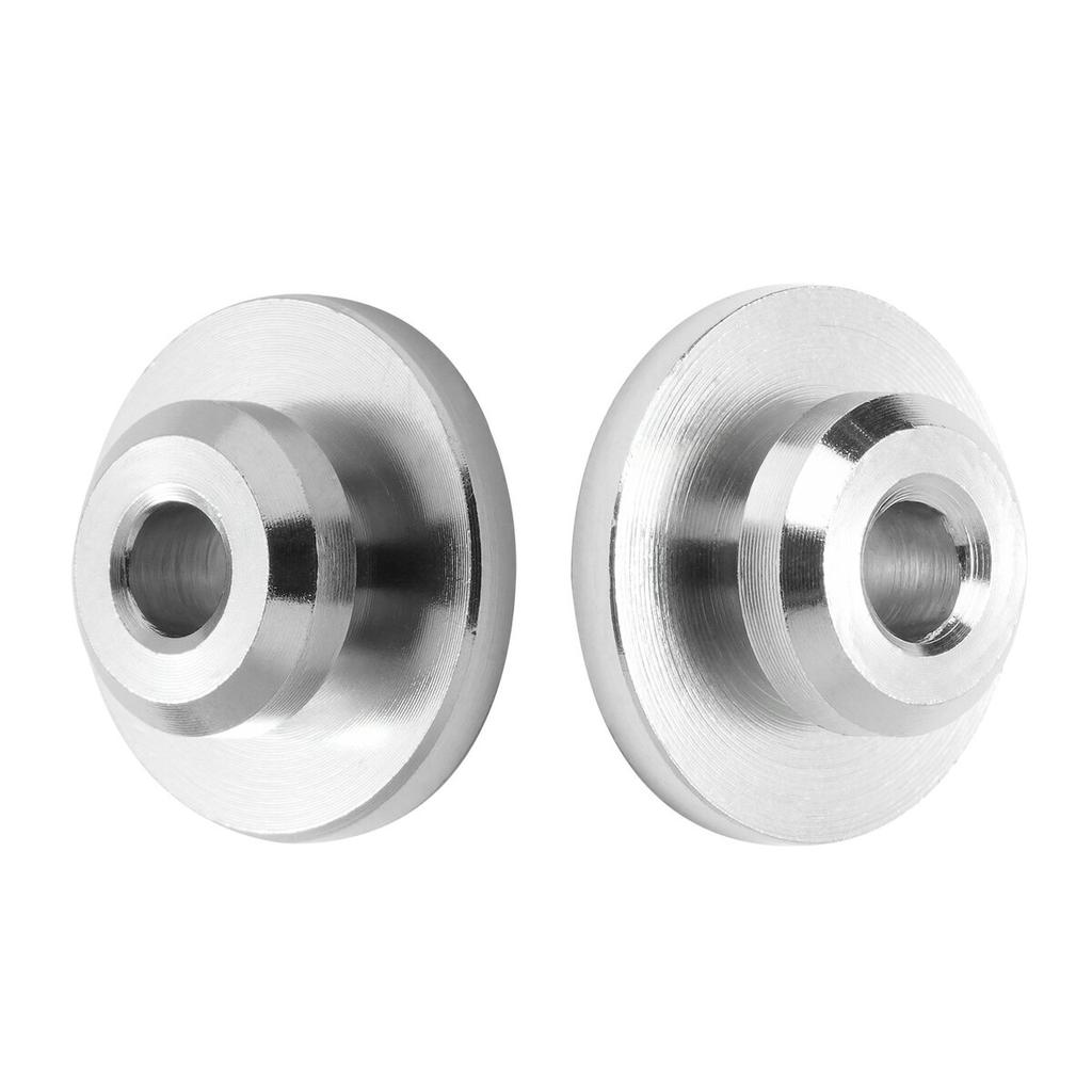 51Pack Cable Railing Kit 3.2mm Wheel Protector Sleeves, Bundle with Black Invisible 3.2mm Swage Tensioner and Terminal, Cable Railing Post Safeguard