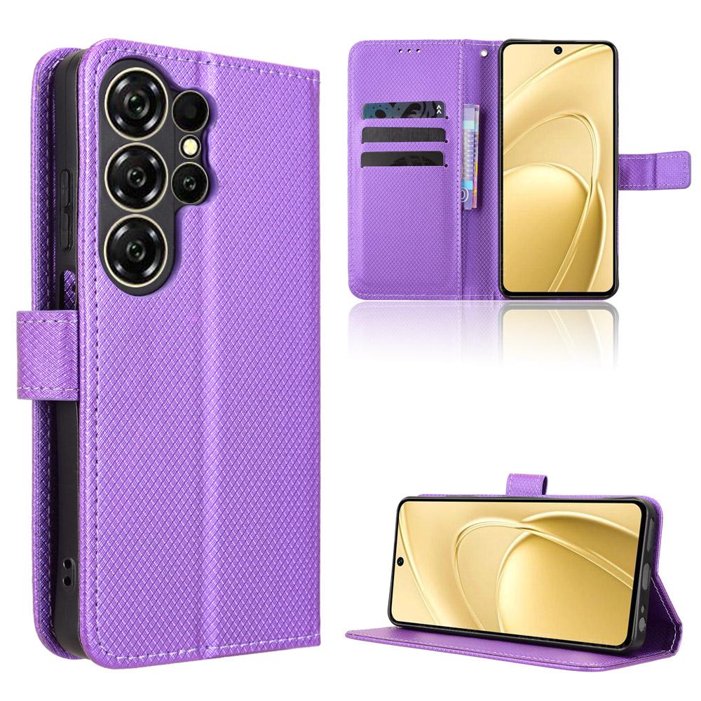 Flip Case für Oukitel C26 mit Magnetverschluss Geldbörse Leder Handyhülle
