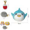 Lankybox Foxy Boxy Shark Rocky Sticky Plush Toys Maximum Softness And Comfort
