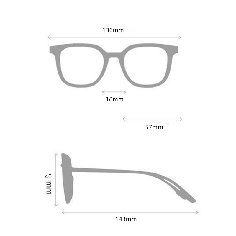 Kvinner Blush Gradient Anti Blue Light Briller Mote Runde Dekorative Solbriller Jenter Søte Shades Eyewear