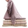 Winter Plaid Scarf for Women Korean Style Commuting Cold Proof Scarf Extended Style Elegant Warm Shawl Plaid Scarf