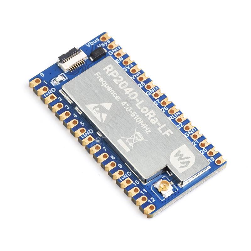 Raspberry Pi Pico RP2040 LoRa SX1262 Development Board with USB Interface for Long-Distance RF Communication