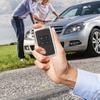 433Mhz 4 Tasten Smart Fernbedienung Schlüsselanhänger für 2018 Renault Koleos Meganna Smart Card Fernschlüssel mit 4A Chip Verschleißfest Einfache Bedienung