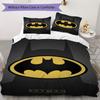 Dark Knight Gotham Bedding 1 Duvet Cover 2 Pillowcase Without Core Without Core Soft And Comfortable Duvet Cover And Pillowcase