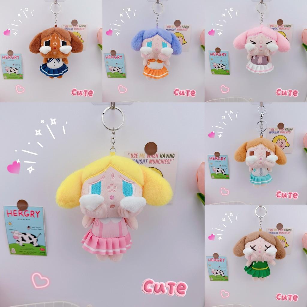 Crybaby Keychain Plush Cute Toy Backpack Pendant Doll Decoration Kids Gifts