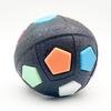 Dog Calming Ball Interactive Football Design Dog Toy Pets Toss And Fetch Toy with Squeaker Treat Dispensing for Small Medium Large Dogs