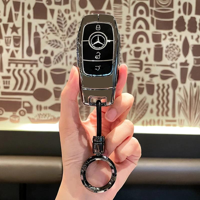 car key case replacement cover 3buttons for Mercedes-Benz Key AMG MAYBACH 2016+ C-class E-class GLC300L E300l/E260/E350 A200 kk1