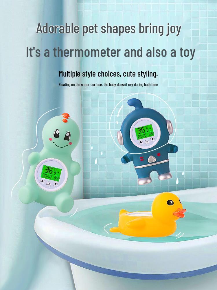 Best-Selling Waterproof Silicone Bath Thermometer for Babies & Children: Indoor Water Temperature Measurement Device