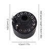 12 Leds Ultrasonic Mist Maker Atomizer Air Humidifier 20mm Easy To Operate And Easy To Replace