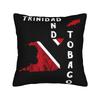 Trinidad and Tobago Flag Football Pillow Covers Stuff Printing Cushion Cover Decor  Pillow Case Cover Home Multiple Sizes