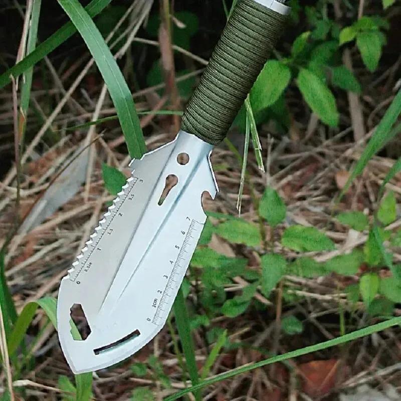 Outdoor Multifunctional Military Shovel Portable Folding Shovel Camping Camping Shovel Supplies Survival Equipment Self-Defense