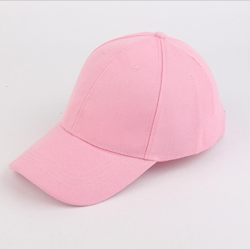 Verstellbare einfarbige Schattierung Hip Hop Unisex Baseballkappe Sonnenschutz Frühling Sommer Outdoor Herren Papa Hut Snapback