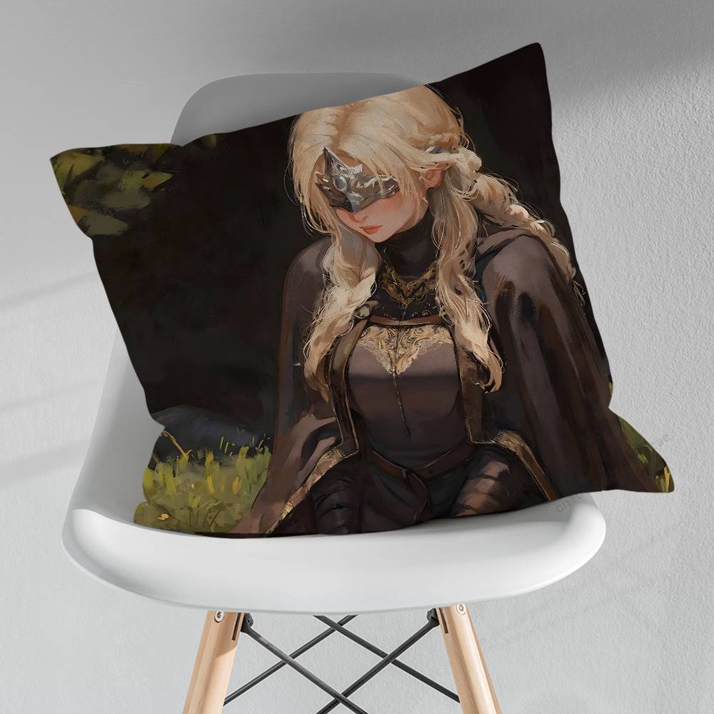 

Cool DDark SSouls Game Throw Pillow Case Living Room Sofa Cushion Cover For Home Bedroom Decoration Protector 30x30cm