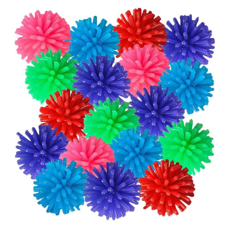 Toys Spiky Massage Ball Soft 25MM Sensory Fidget Stress Relief ADHD Autism Anxiety Therapy Party Favors Carnival Prizes Kids