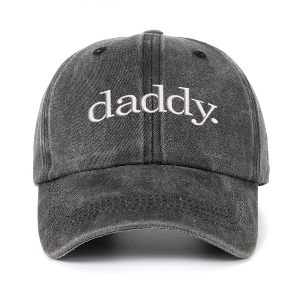 Adjustable daddy. Embroidery Caps Vintage Baseball Cap Fashion Sport Visors Cap  Father's Gift