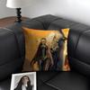 S-Stellar Bladee Game Cushion Cover Natural Linen Organic Fabric Double-Sided Printing Sofa Home Decor Gift Pillow Case